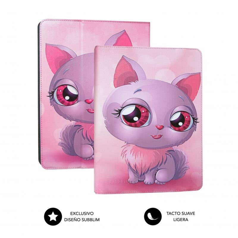 Funda Subblim Trendy Cat para Tablets de 10.1"-11" - изображение 3
