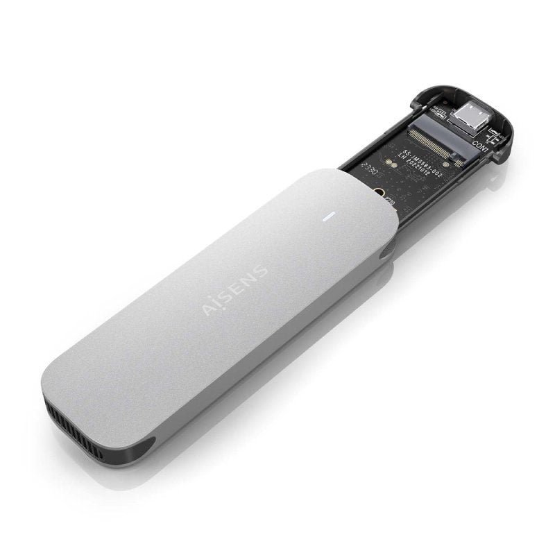 Caja Externa para Disco SSD M.2 NVMe Aisens ASM2-025SL/ USB 3.2/ Sin tornillos - изображение 2