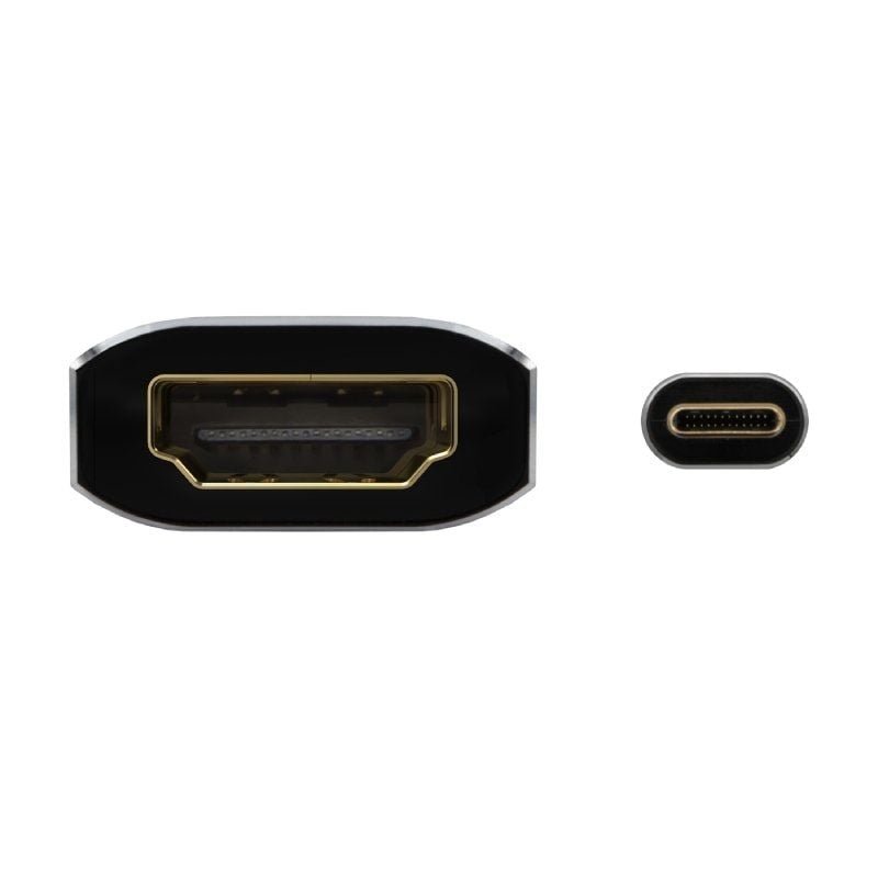 Conversor HDMI 4K 60Hz Aisens A109-0683/ HDMI Hembra - USB Tipo-C Macho/ 15cm/ Gris - изображение 3