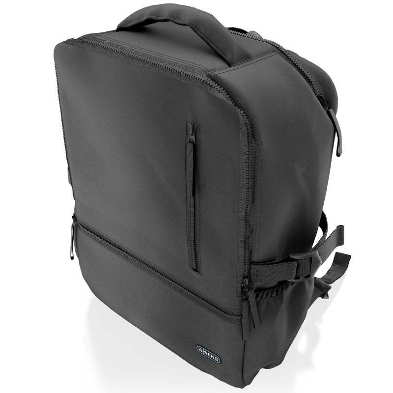 Mochila Aisens ASBG-BP086-BK para Portátiles hasta 15.6"/ Impermeable/ Negro - изображение 2