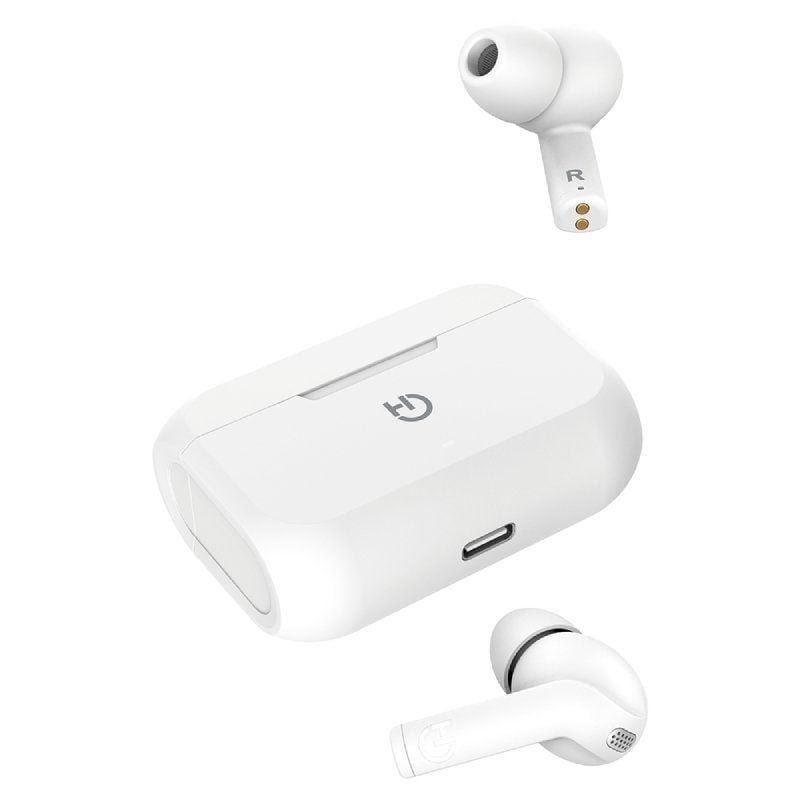 Auriculares Bluetooth Hiditec Fenix TWS con estuche de carga/ Autonomía 6h/ Blancos - изображение 4
