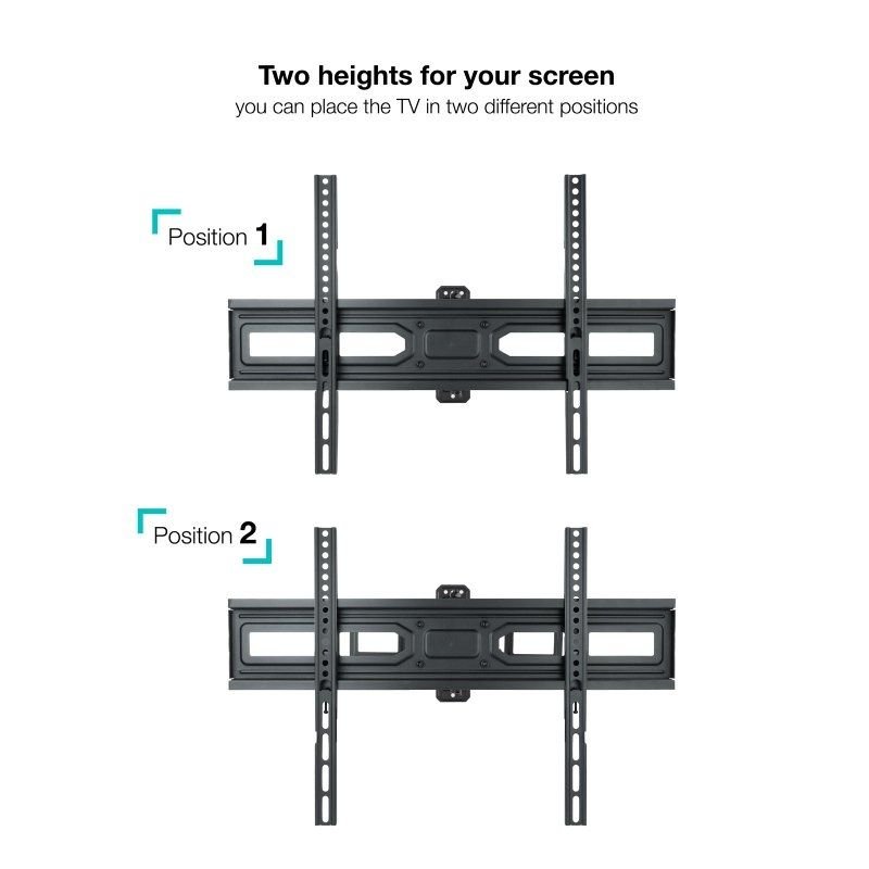 Soporte de Pared Giratorio/ Inclinable/ Nivelable TooQ LP7863TN-B para TV de 37-70"/ hasta 35kg - изображение 5