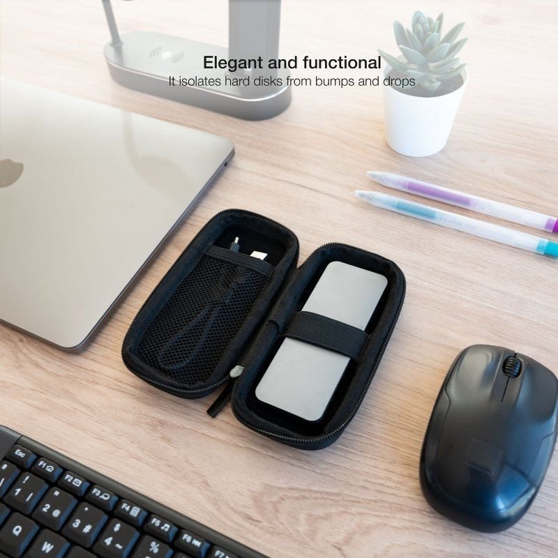 Funda para Disco Externo M2 TooQ TQBC-M201B/ Negra - изображение 3