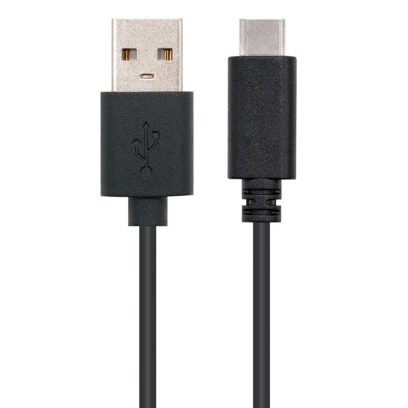 Cable USB 2.0 Nanocable 10.01.2103/ USB Macho - USB Tipo-C Macho/ 3m/ Negro - изображение 2