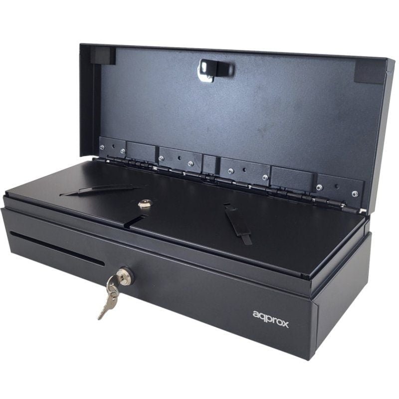 Cajón Portamonedas Approx appCASH02FLIPTOP/ Manual y Automático/ Negro - изображение 2