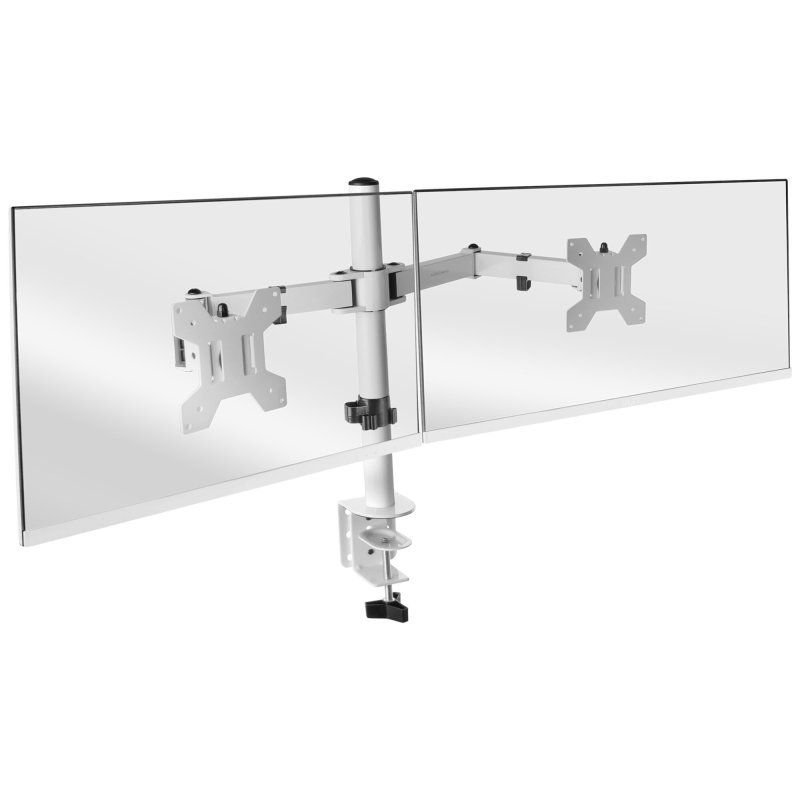 Soporte de Mesa para 2 Monitores Mars Gaming MARM2/ Giratorio/ Inclinable/ hasta 8kg - изображение 2