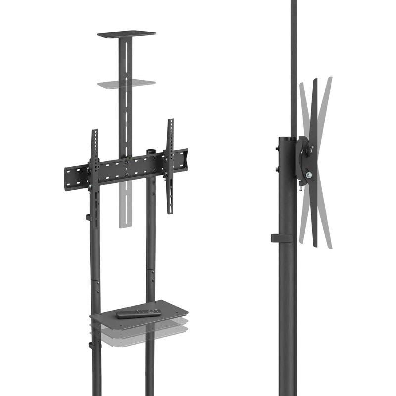 Soporte de Suelo Inclinable con Ruedas/ Soporte de Cámara Aisens FT70TE-335 para TV 37"-70"/ hasta 45kg - изображение 4