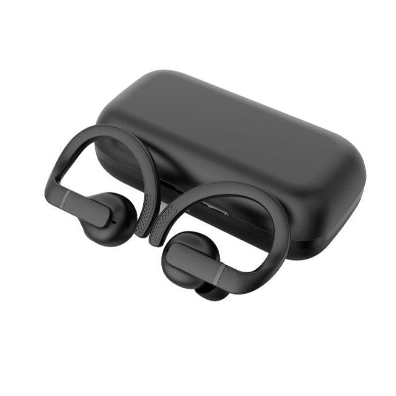 Auriculares Deportivos Bluetooth Daewoo DW2003 con estuche de carga/ Autonomía 8h/ Negros - изображение 3