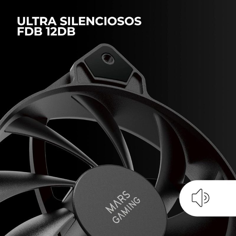 Pack 2 Ventiladores Mars Gaming MF-PROX2/ 12cm - изображение 2