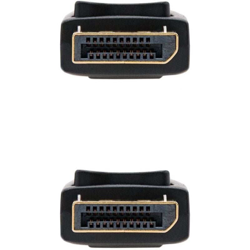Cable DisplayPort 1.2 4K Nanocable 10.15.2303/ DisplayPort Macho - DisplayPort Macho/ 3m/ Negro - изображение 3