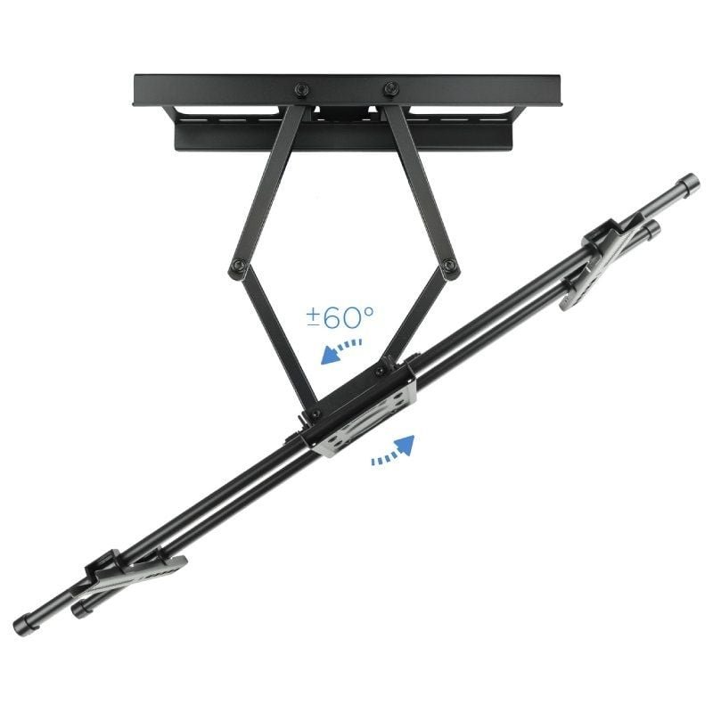 Soporte de Pared Giratorio/ Inclinable/ Nivelable TooQ LP3790TN-B para TV de 43-90"/ hasta 75kg - изображение 3
