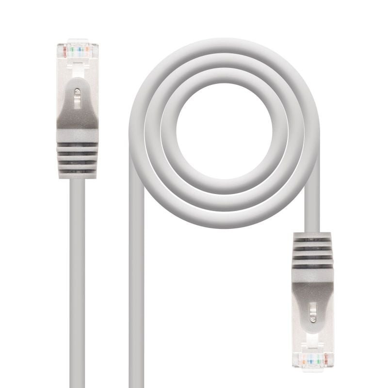 Cable de Red RJ45 FTP Nanocable 10.20.0805 Cat.6/ 5m/ Gris - изображение 3