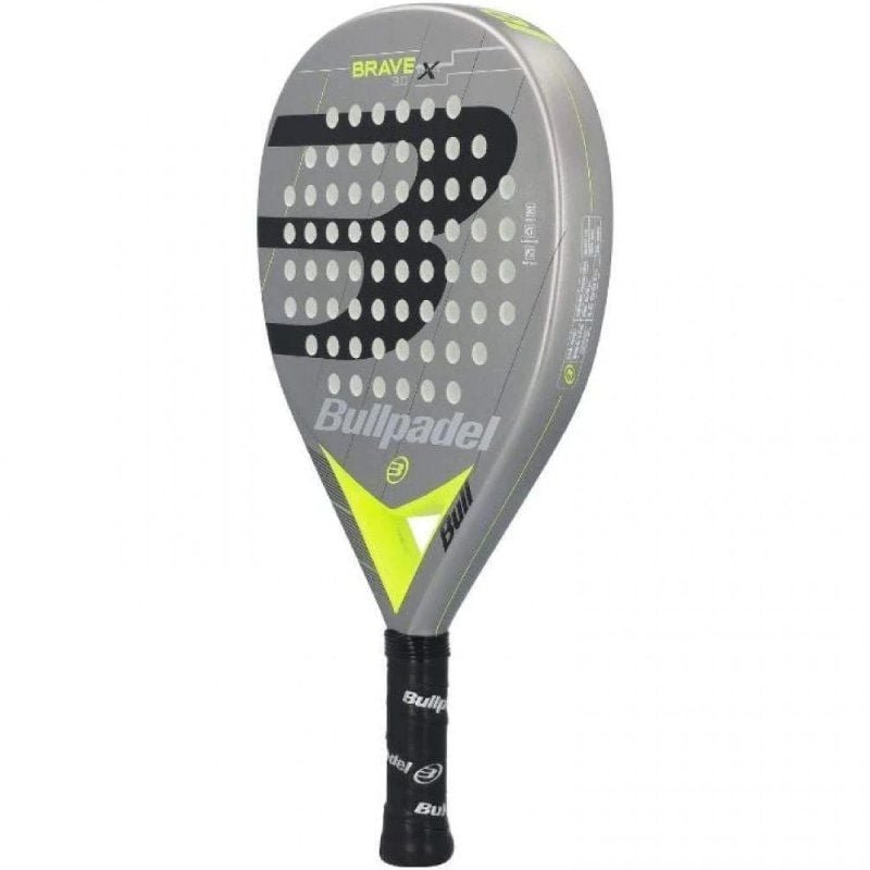 Pala de Pádel Bullpadel Brave 3.0 2021/ Gris y Amarilla - изображение 3