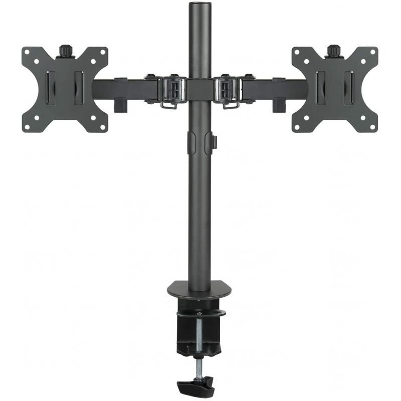 Soporte de Mesa para 2 Monitores TooQ DB1232TN-B/ Giratorio/ Inclinable/ hasta 8kg - изображение 3
