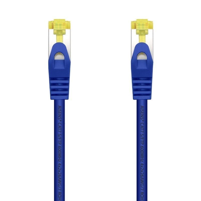 Cable de Red RJ45 SFTP Aisens A146-0477 Cat.7/ 50cm/ Azul