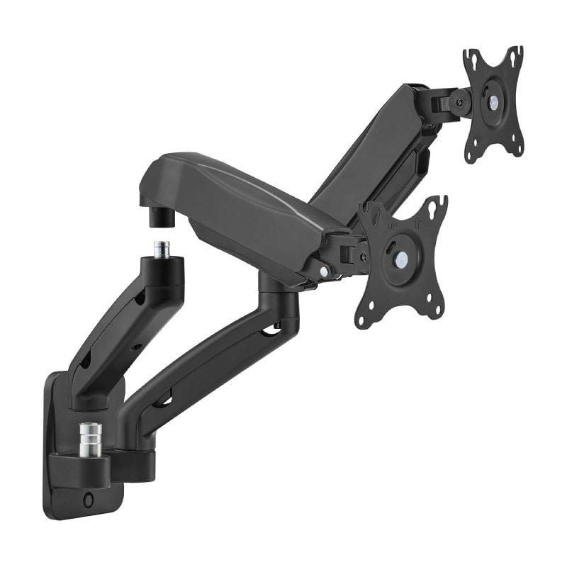 Soporte de Pared para 2 Monitores o TV Aisens WT32TSR-225/ Giratorio/ Inclinable/ hasta 9kg - изображение 2