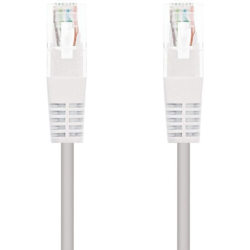 Cable de Red RJ45 UTP Nanocable 10.20.0110 Cat.5/ 10m/ Gris - изображение 3