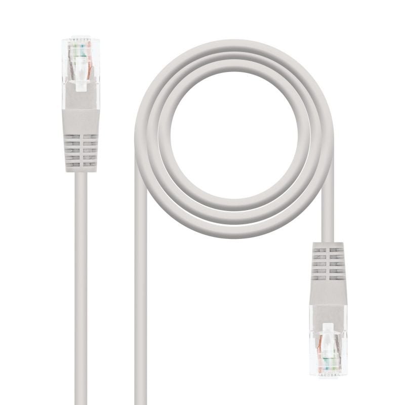 Cable de Red RJ45 UTP Nanocable 10.20.0420 Cat.6/ 20m/ Gris - изображение 2