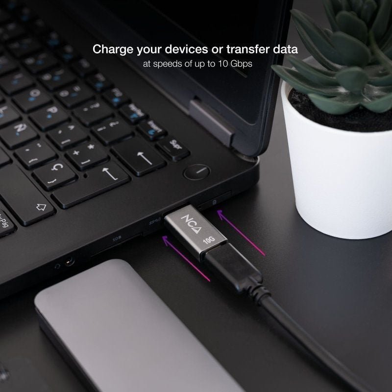 Adaptador USB 3.1 Nanocable 10.02.0013/ USB Macho - USB Tipo-C Hembra - изображение 4