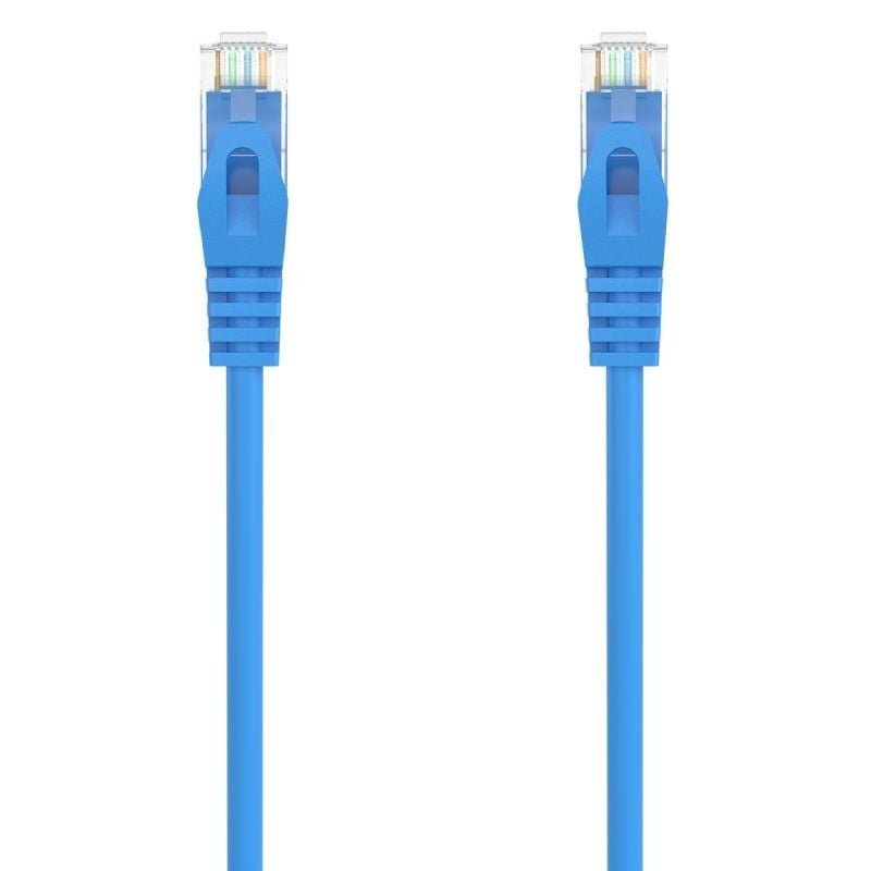 Cable de Red RJ45 AWG24 UTP Aisens A145-0574 Cat.6A/ LSZH/ 1.5m/ Azul