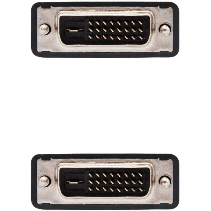 Cable DVI Dual Nanocable 10.15.0802/ DVI Macho - DVI Macho/ 1.8m/ Negro - изображение 3