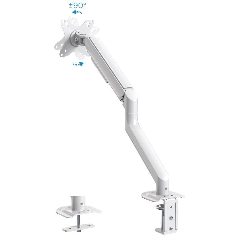 Soporte de Mesa para Monitor TooQ DB4032TNR-W/ Giratorio/ Inclinable/ hasta 9kg - изображение 4