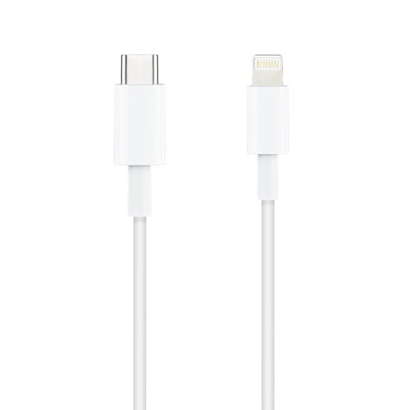 Cable USB 2.0 Tipo-C Lightning Nanocable 10.10.0602/ USB Tipo-C Macho - Lightning Macho/ 2m/ Blanco - изображение 2
