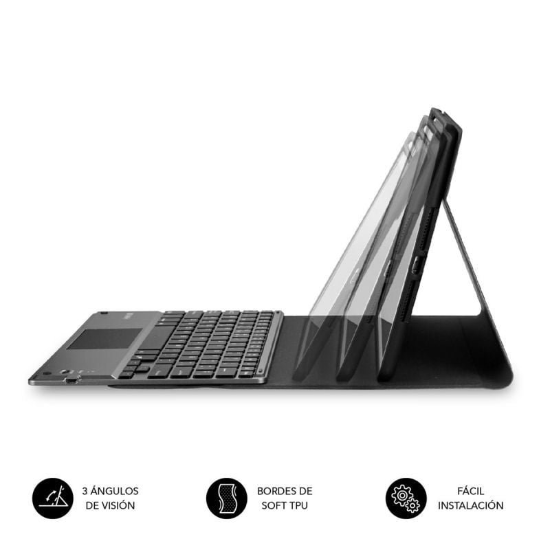 Funda con Teclado Subblim Keytab Pro Bluetooth Touchpad para Tablets Apple iPad Pro de 11" 2020/ Negra - изображение 4