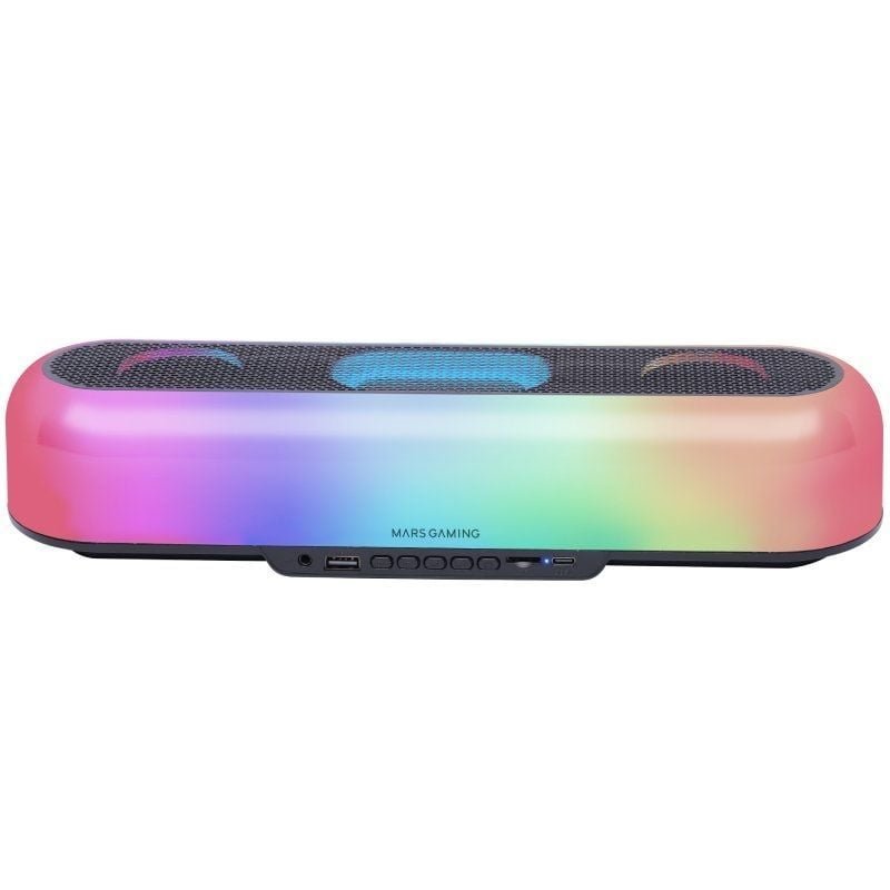 Barra de Sonido con Bluetooth Mars Gaming MSB-ORB/ 20W/ 2.0/ Negra - изображение 3