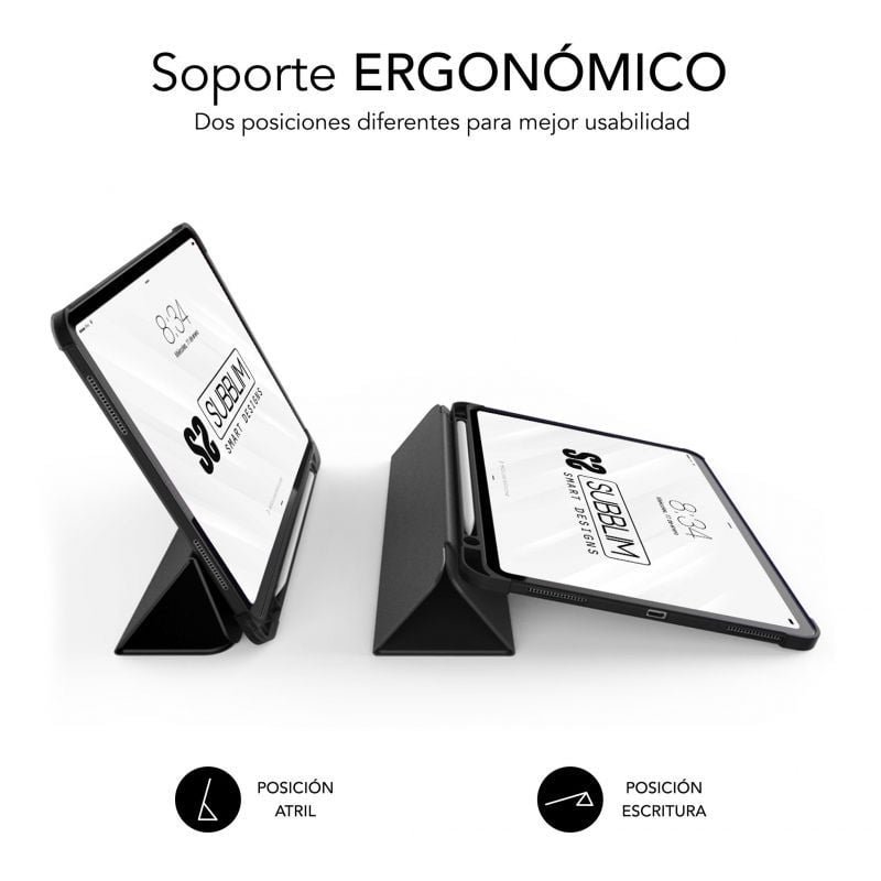Funda Subblim Clear Shock Case CST-5SC130 para Tablet Lenovo M11 de 11"/ Negra - изображение 5
