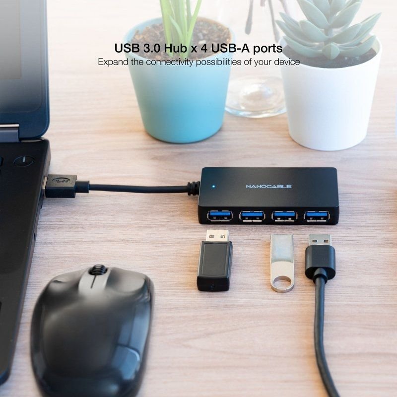 Hub USB 3.0 Nanocable 10.16.4403/ 4xUSB - изображение 3
