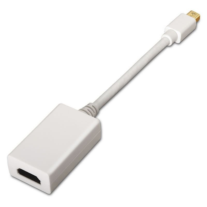 Cable Conversor Aisens A125-0138/ Mini DisplayPort Macho - HDMI Hembra/ 15cm/ Blanco - изображение 2