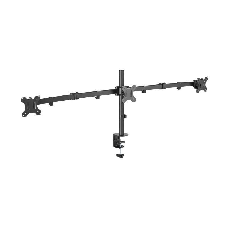 Soporte de Mesa para 3 Monitores Aisens DT27TSR-061/ Giratorio/ Inclinable/ hasta 7kg - изображение 3