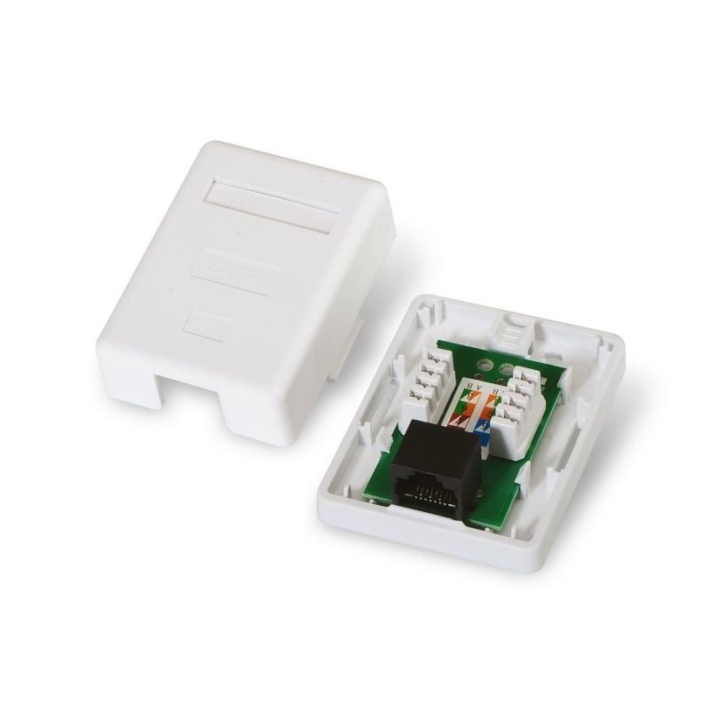 Roseta de Superficie Aisens A138-0296/ Cat.5e/ 1 Tomas - изображение 2