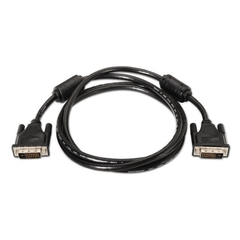 Cable DVI Aisens A117-0089/ DVI-D Macho - DVI-D Macho/ Hasta 3W/ 10Mbps/ 1.8m/ Negro - изображение 2
