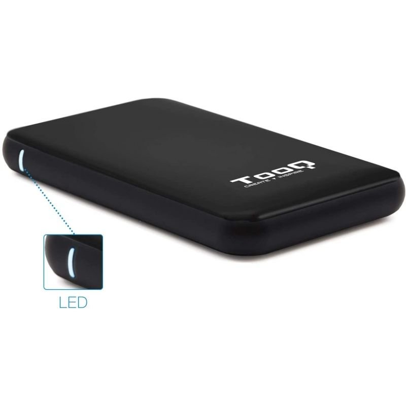 Caja Externa para Disco Duro de 2.5" TooQ TQE-2528B/ USB 3.1/ Sin tornillos - изображение 2