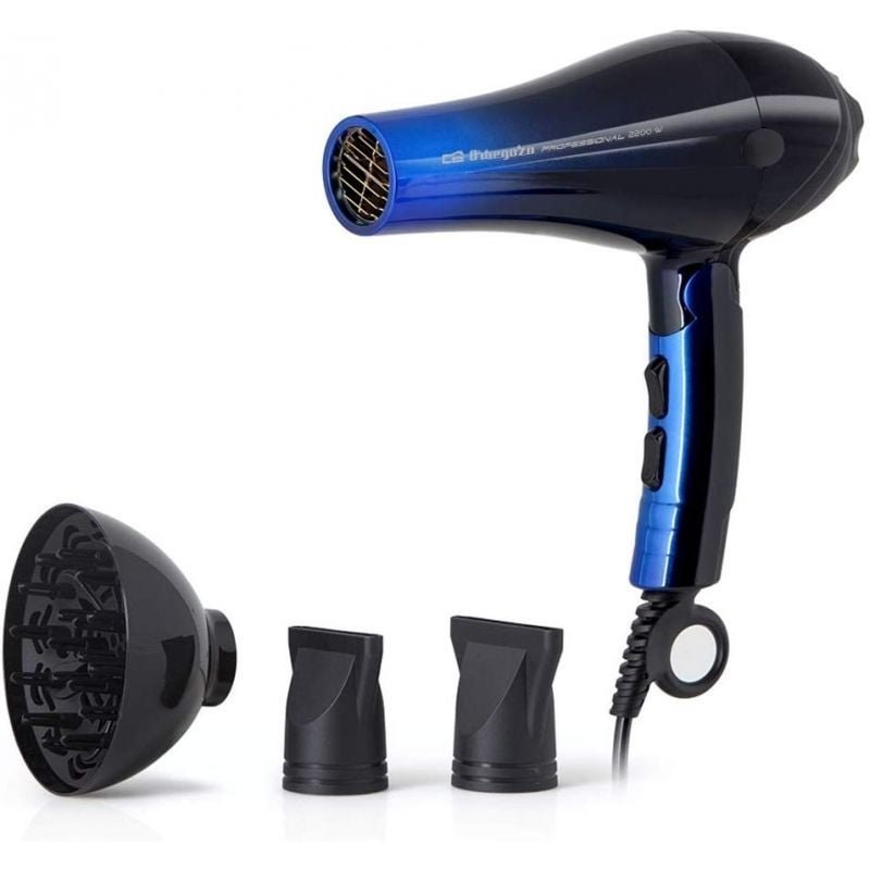 Secador Orbegozo SE-2085/ 2200W/ Negro y Azul - изображение 2