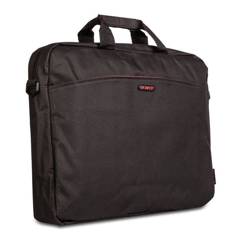 Maletín Monray Enterprise para Portátiles hasta 15.6"/ Negro/ Rojo - изображение 3