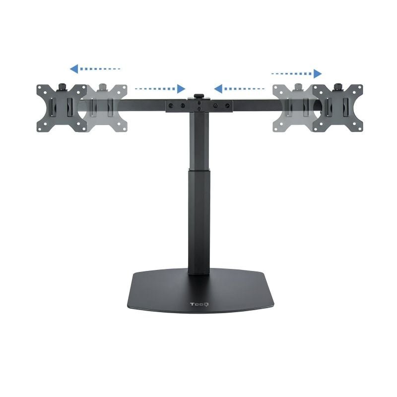Soporte de Sobremesa para 2 Monitores TooQ DB1727TN-B/ Giratorio/ Inclinable/ hasta 6kg - изображение 4