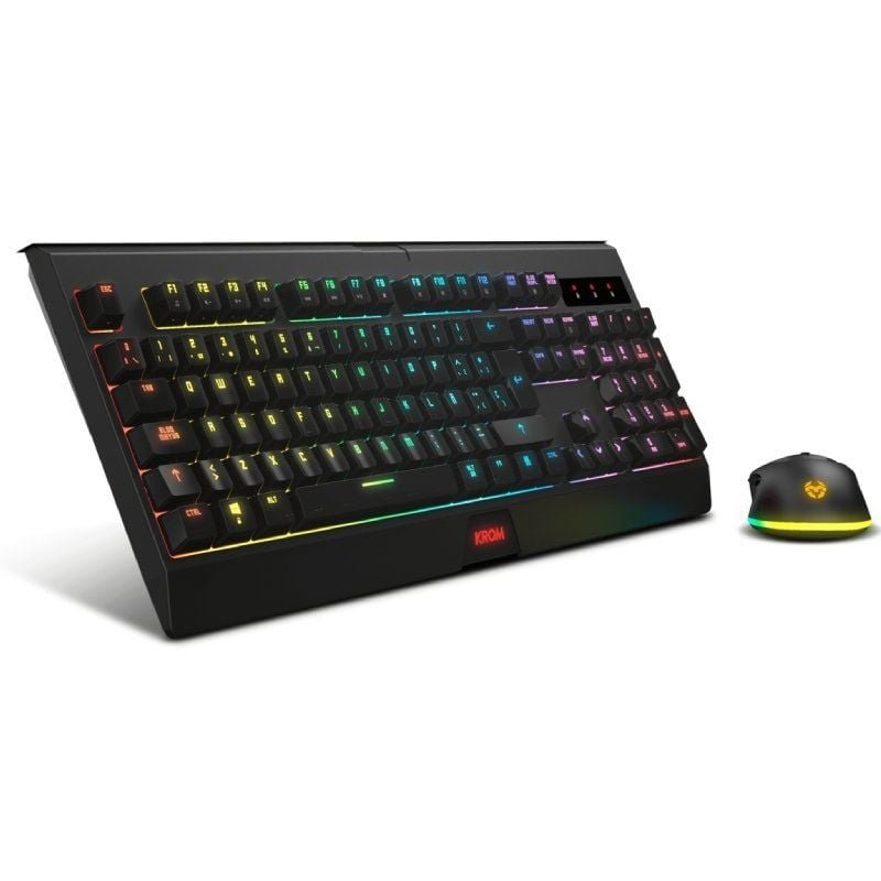 Pack Gaming Krom Kabala/ Teclado + Ratón Inalámbricos - изображение 2