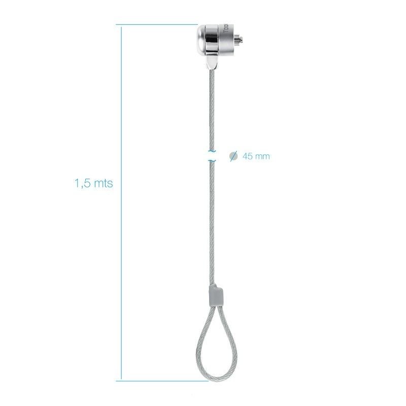 Cable de Seguridad para Portátiles TooQ TQCLKC0025/ 1.5m - изображение 3