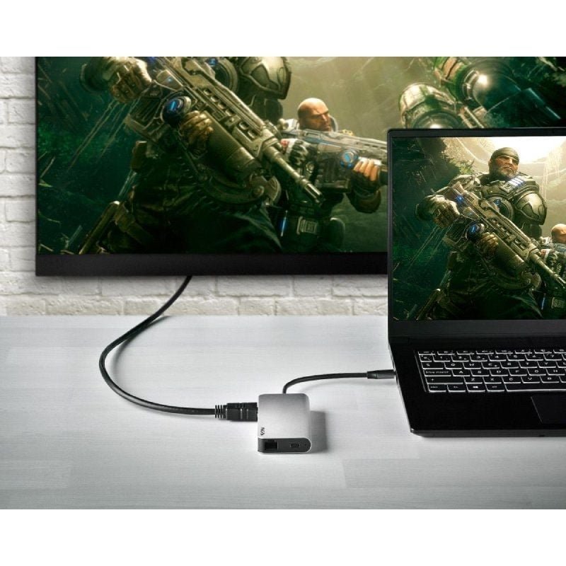 Docking USB Tipo-C NGS WonderDock8/ 3xUSB/ 1xUSB Tipo-C DP/ 1xHDMI/ 1xRJ45/ 1xLector Tarjetas SD - изображение 5