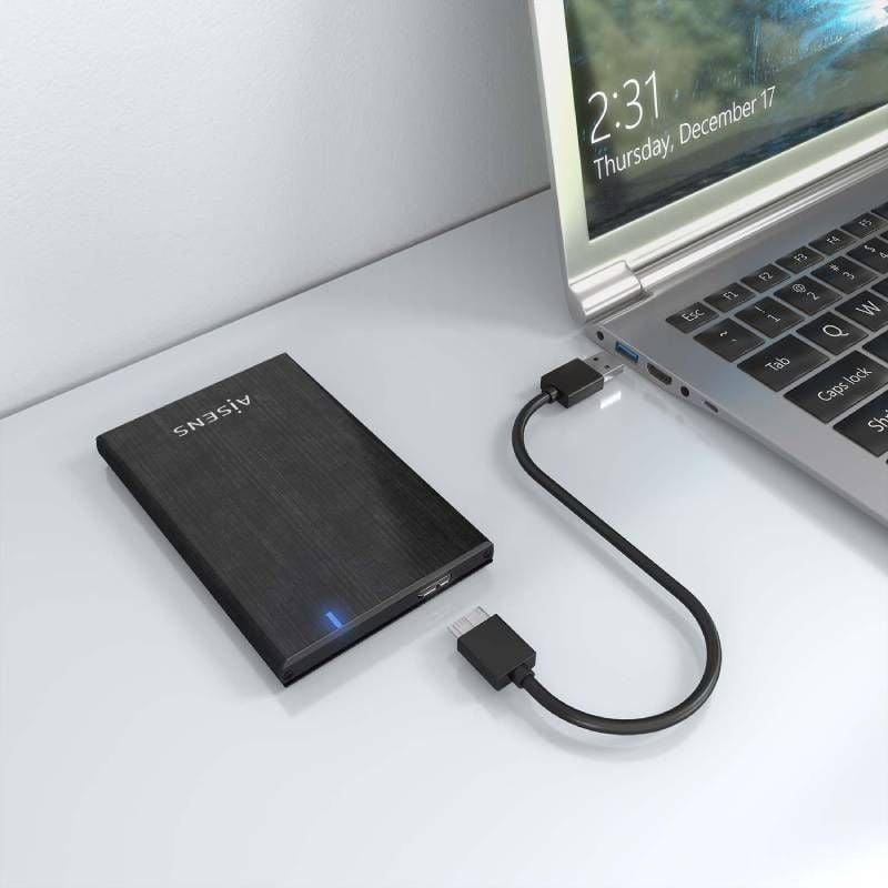 Caja Externa para Disco Duro de 2.5" Aisens ASE-2528B/ USB 3.1 - изображение 5