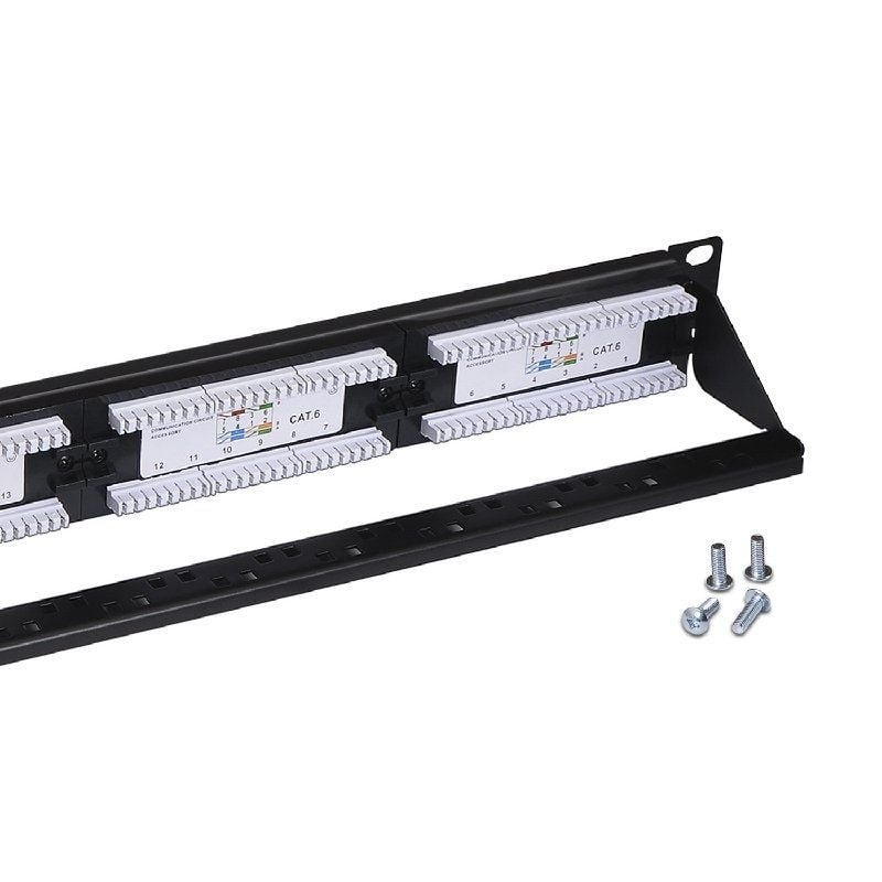 Patch Panel Aisens A141-0509/ 24 Puertos/ Cat.6/ Altura 1U/ Gestión de Cables - изображение 3