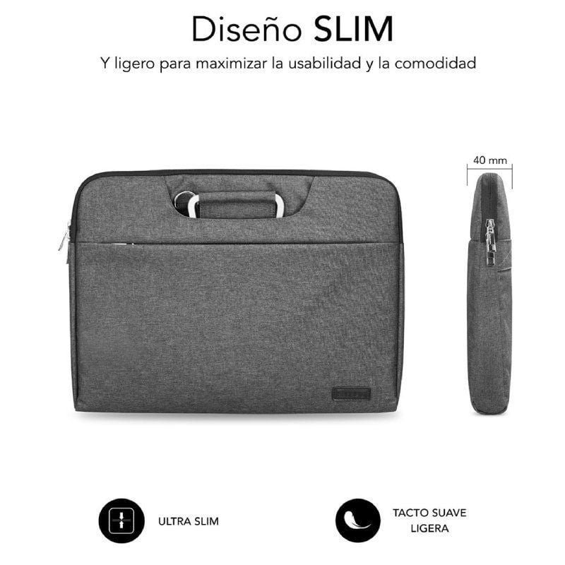 Maletín Subblim Business para Portátiles 13.3-14"/ Gris - изображение 3