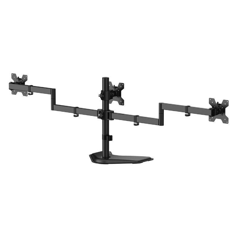 Soporte de Sobremesa para 3 Monitores Aisens DT27TSR-287/ Giratorio/ Inclinable/ hasta 10kg - изображение 3