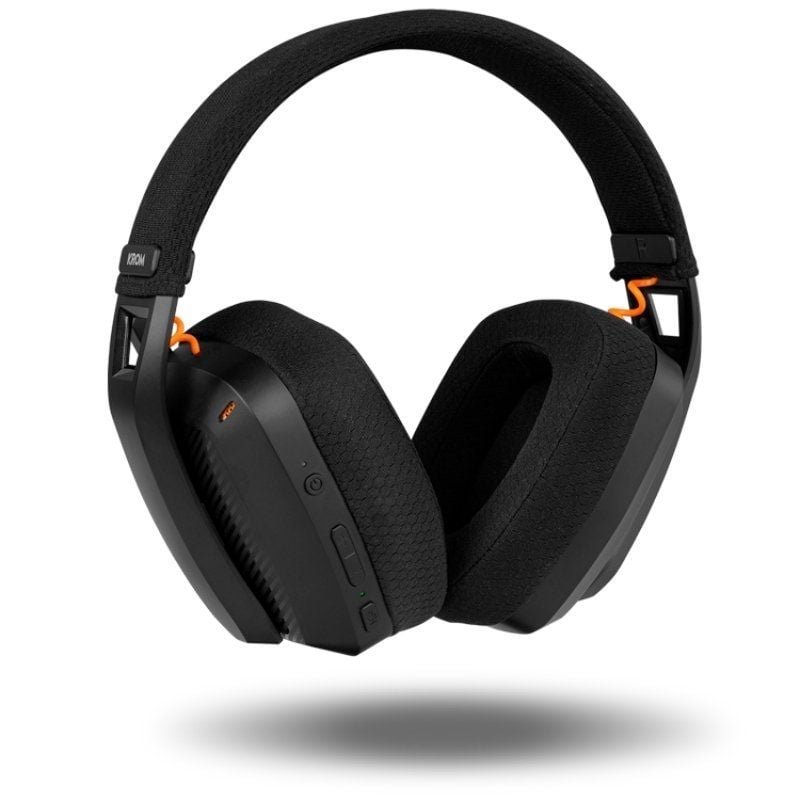 Auriculares Gaming Inalámbricos con Micrófono Krom Kanji/ Bluetooth/ USB 2.0/ Negros - изображение 2