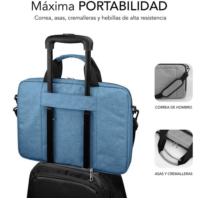 Mochila Subblim Air Padding Laptop Bag para Portátiles hasta 15.6"/ Azul - изображение 3