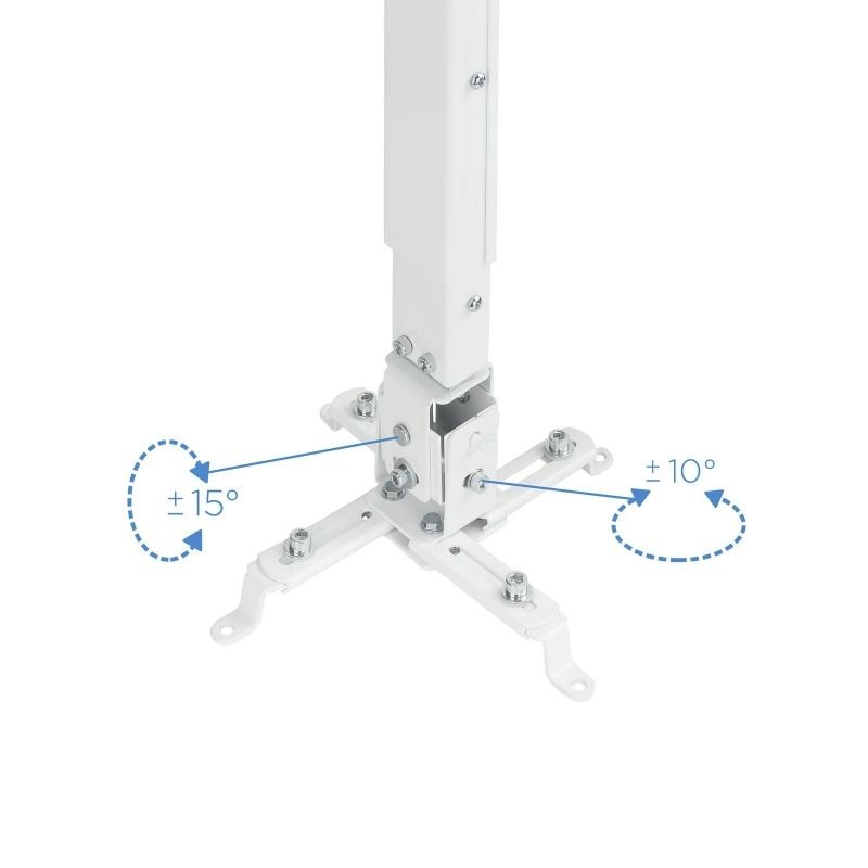 Soporte de Techo para Proyector TooQ PJ2012T-W/ Inclinable/ hasta 20kg - изображение 3