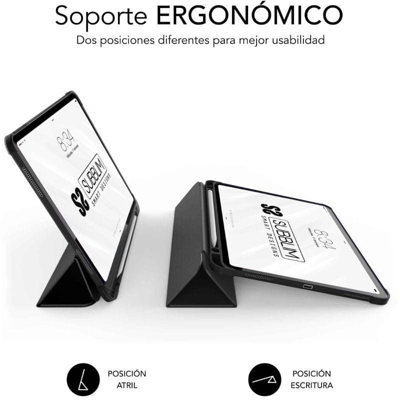 Funda Subblim Clear Shock para Tablet Samsung S9 11"/ S9 FE 10.9"/ Negra - изображение 5